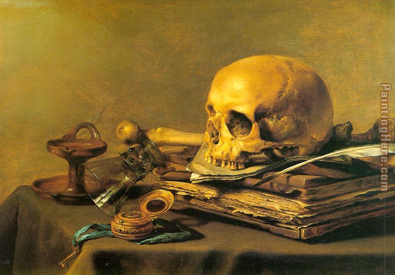 Vanitas Still Life painting - Unknown Artist Vanitas Still Life art painting